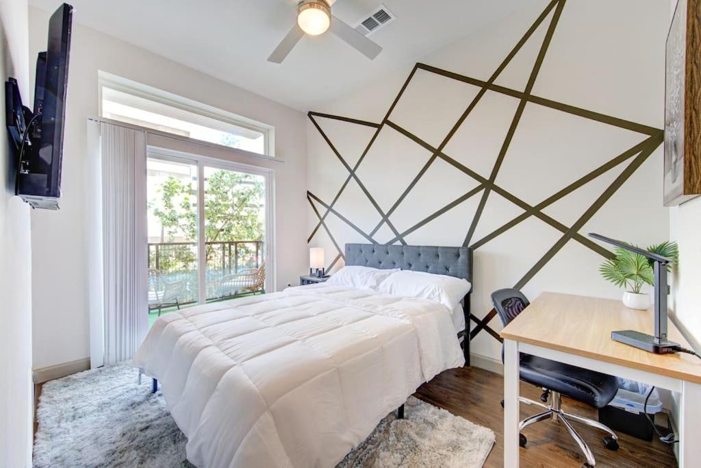 Trendy Downtown 1Bd/Freeparking/Wi-Fi/Pool Lägenhet Houston Exteriör bild