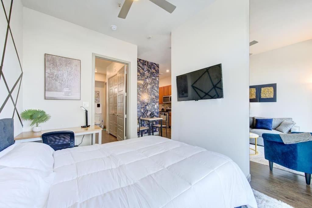 Trendy Downtown 1Bd/Freeparking/Wi-Fi/Pool Lägenhet Houston Exteriör bild